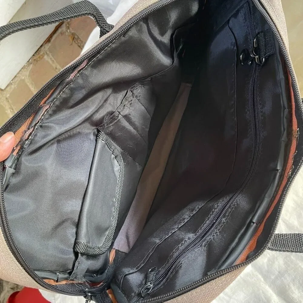 Vintage 90s Custom Cordura NYLON SOFT BRIEFCASE Made In Germany